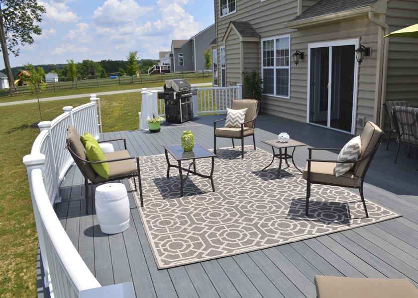 heat resistant composite decking 