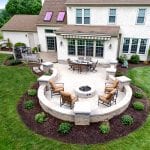 custom stone firepit