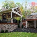 porch and deck addition in Malvern PA