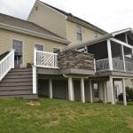 porch and deck combination in mount joy pa