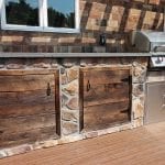 Bucci - Timbertech deck with Kitchen with barnwood