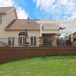 Drum - TimberTech Deck and pergola with vertical decking