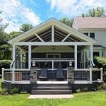 Massey - Trex island mist deck and porch