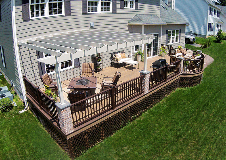 seating area pergola