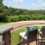 Custom Tigerwood TimberTech Deck with overlook Leesport, PA