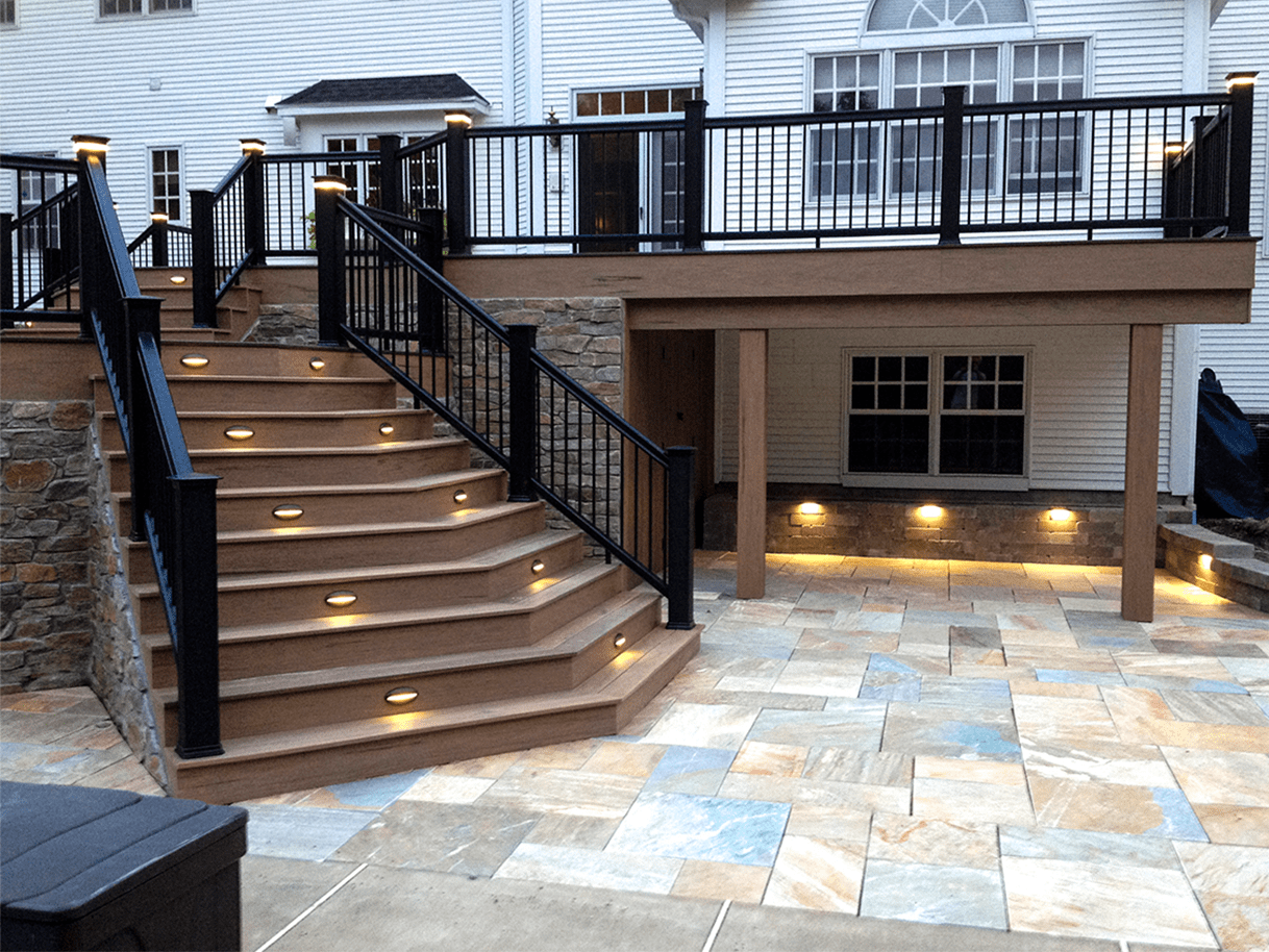 deck and porch lighting ideas