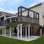 Zook - timbertech pecan deck and porch