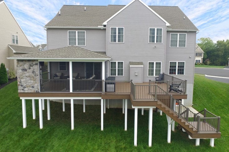 TimberTech Deck / Barnwood Porch – Hummelstown, PA
