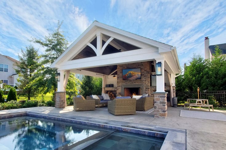 Custom Heritage Pool House – Wilmington, DE