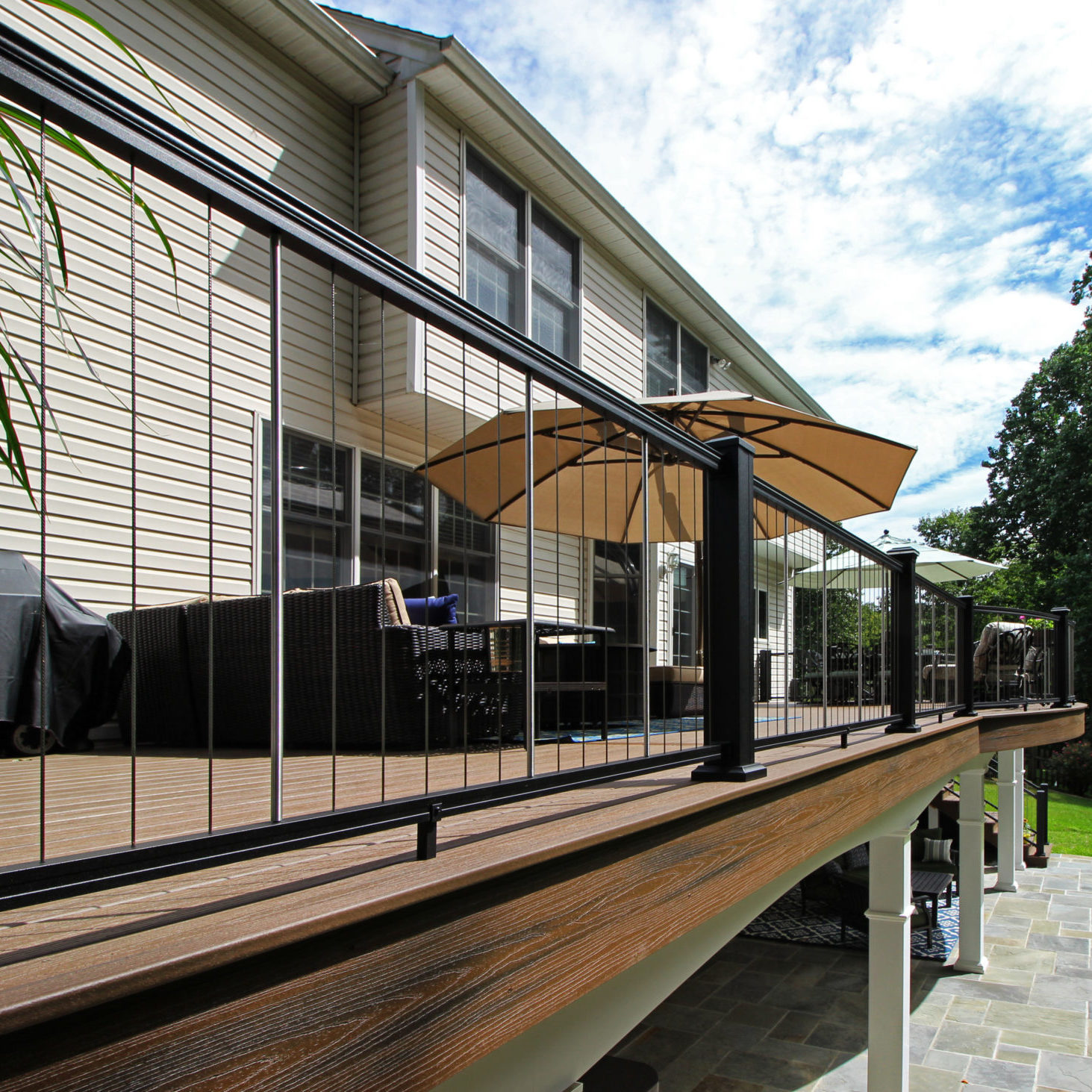 Decks - Low Maintenance Railing