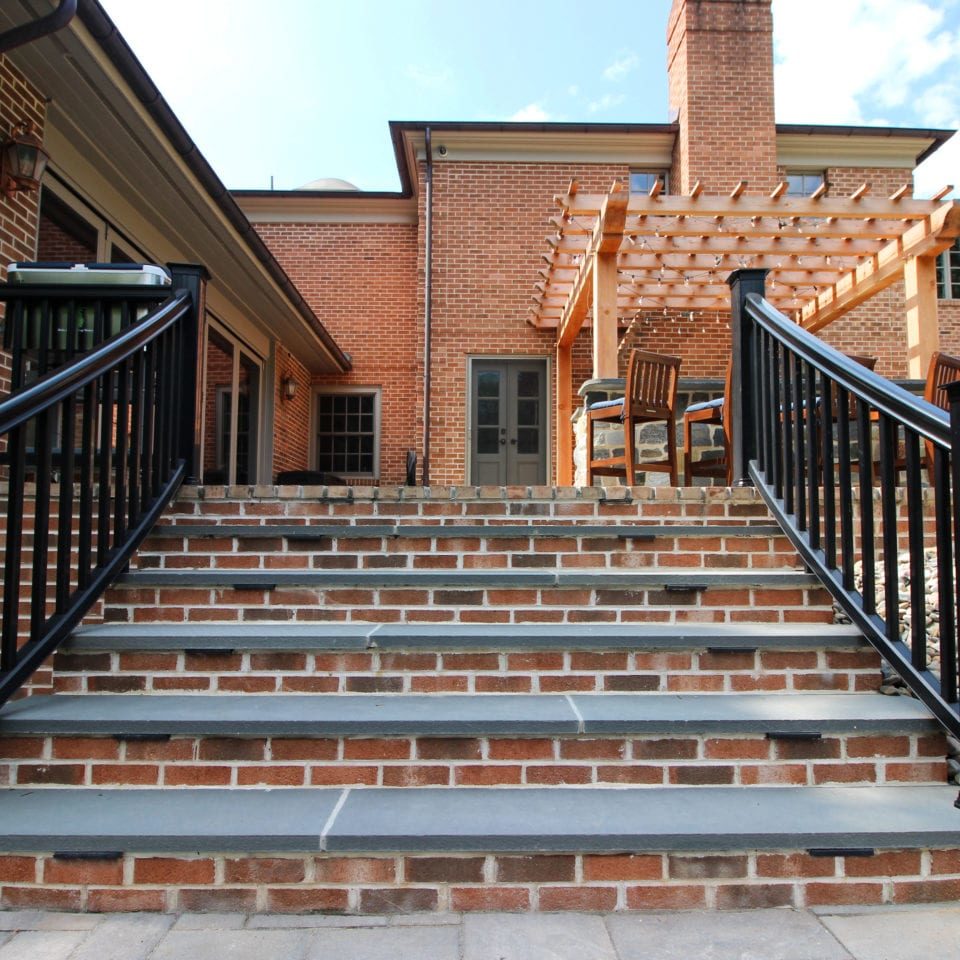 Patios - Brick Accents