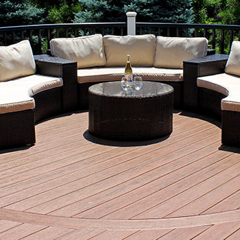 Maintenance Free Composite Decking Material